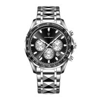 Chronometer Silver Obsidian